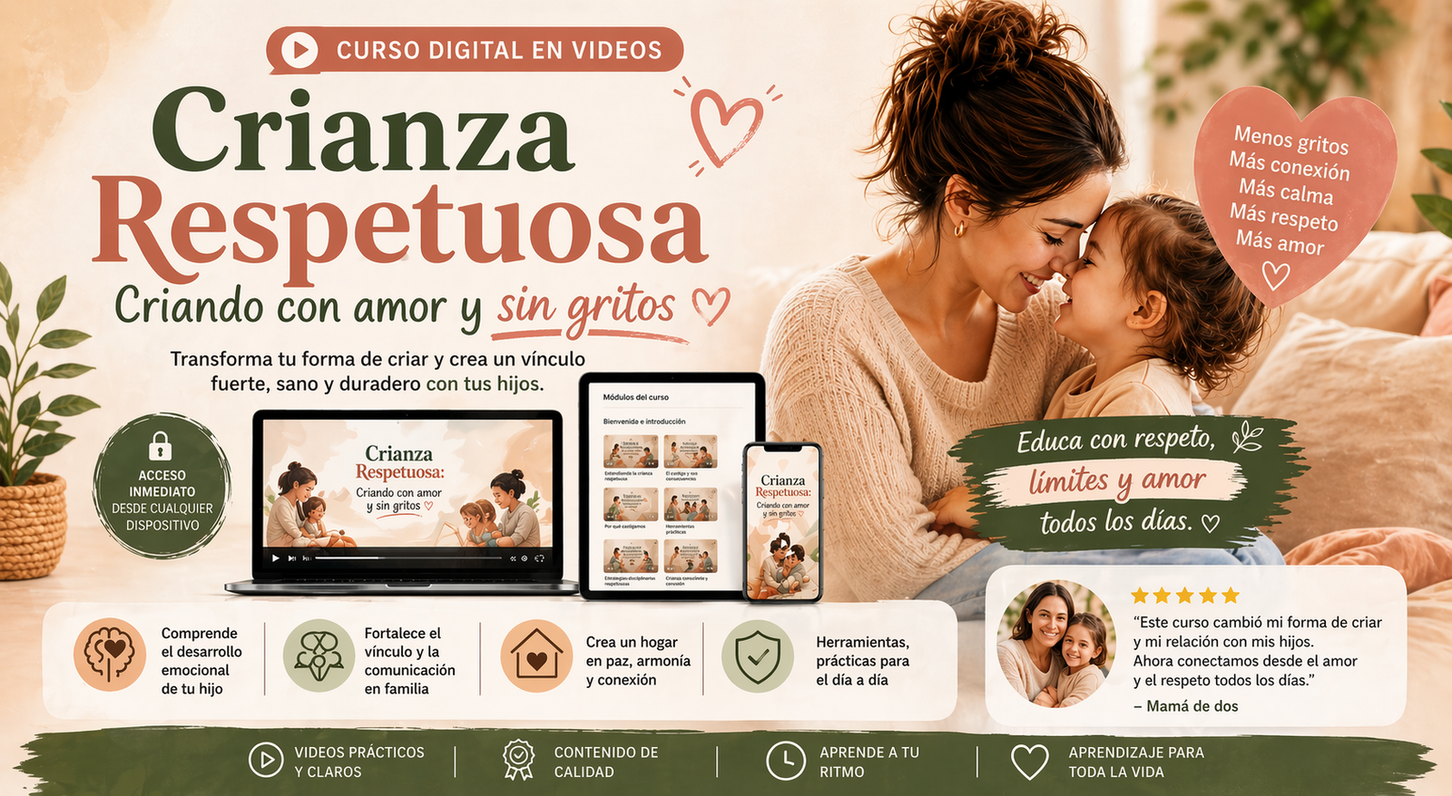 Crianza Respetuosa con Amor y Sin Gritos